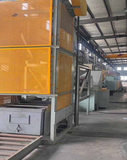Heat treatment line